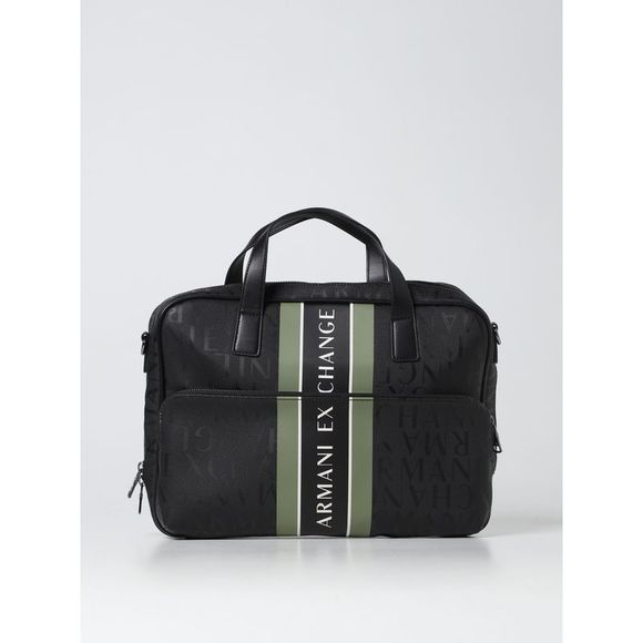 Armani Exchange Briefcase Men Black - Picture 1 of 2